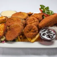 Vegetarian platter for two